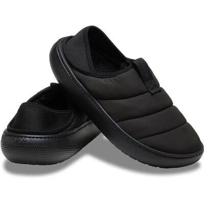 Crocs Classic Puff Moc Zwart - Pantoffels Crocs Classic Puff Moc Zwart - Pantoffels