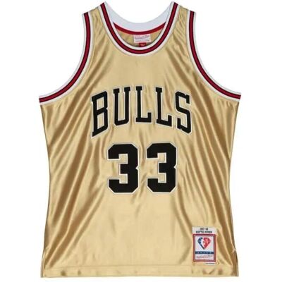 Mitchell & Ness Chicago Bulls Scottie Pippen 75. Jubiläums Swingman-Trikot - M Mitchell & Ness Chicago Bulls Scottie Pippen 75. Jubiläums Swingman-Trikot - M