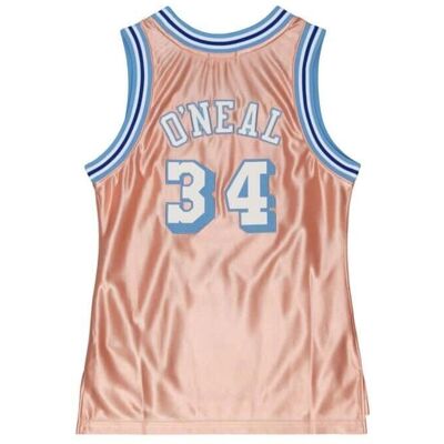 Mitchell & Ness Shaquille O'Neal Pink Sportshirt - NBA Lakers Mitchell & Ness Shaquille O'Neal Pink Sportshirt - NBA Lakers