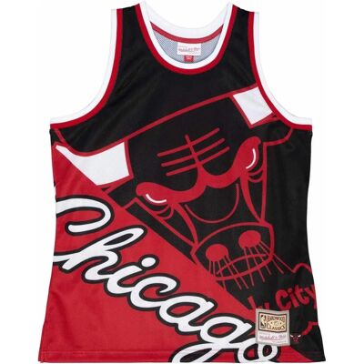 Mitchell & Ness Big Face Chicago Bulls Tank Top - Jersey Mitchell & Ness Big Face Chicago Bulls Tank Top - Jersey