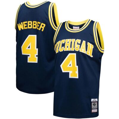 Mitchell & Ness Marineblau Swingman T-Shirt - Sportswear Mitchell & Ness Marineblau Swingman T-Shirt - Sportswear