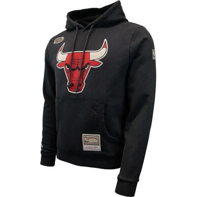 Czarna bluza NBA Mitchell & Ness Chicago Bulls - Bluza Czarna bluza NBA Mitchell & Ness Chicago Bulls - Bluza