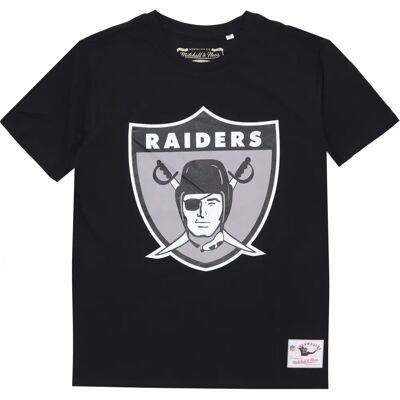 Mitchell & Ness T-Shirt z Logo Oakland Raiders - T-Shirt Mitchell & Ness T-Shirt z Logo Oakland Raiders - T-Shirt