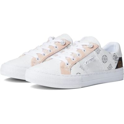 Guess Loven3 Dam sneakers Vit/Rosa - Sneakers Guess Loven3 Dam sneakers Vit/Rosa - Sneakers