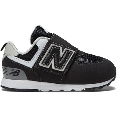 Chaussures New Balance - 574 - Noir Métallique Argenté - Enfants - Publicité Chaussures New Balance - 574 - Noir Métallique Argenté - Enfants - Publicité