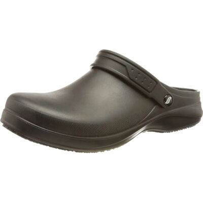 Skechers Black Arch Support Clogs - Work Shoes Skechers Black Arch Support Clogs - Work Shoes