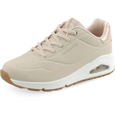 Skechers Uno Beiget Sneaker - Casual Sportschuhe Skechers Uno Beiget Sneaker - Casual Sportschuhe