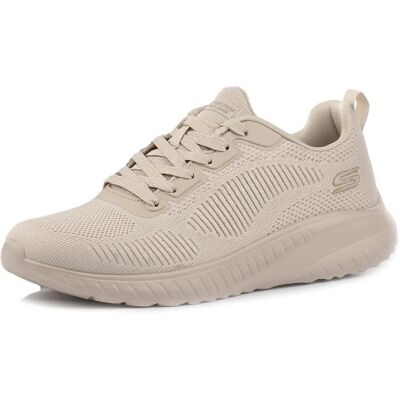 Skechers Bobs Squad Chaos - Face Off Beżowe - Buty sportowe Skechers Bobs Squad Chaos - Face Off Beżowe - Buty sportowe