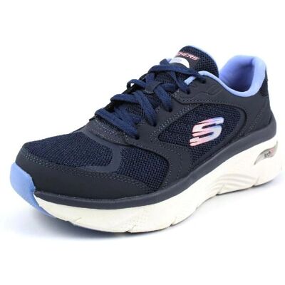 Sneakers Skechers D'Lux Bleu Marine - Femmes - Publicité Sneakers Skechers D'Lux Bleu Marine - Femmes - Publicité