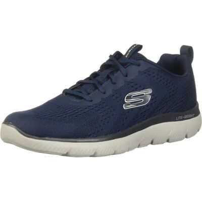 SKECHERS Summits Torre Herren Blau Leichte Mesh Sneakers - Sneakers SKECHERS Summits Torre Herren Blau Leichte Mesh Sneakers - Sneakers