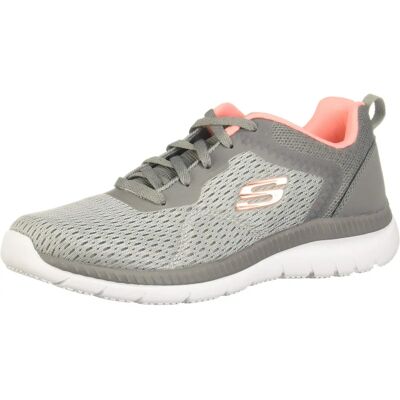 Skechers Sport Bountiful Quick Path Graue Sneaker - Schnürhalbschuh Skechers Sport Bountiful Quick Path Graue Sneaker - Schnürhalbschuh