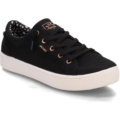 Skechers 113328 Svarta sneakers - Lätt och bekväm slip-on Skechers 113328 Svarta sneakers - Lätt och bekväm slip-on