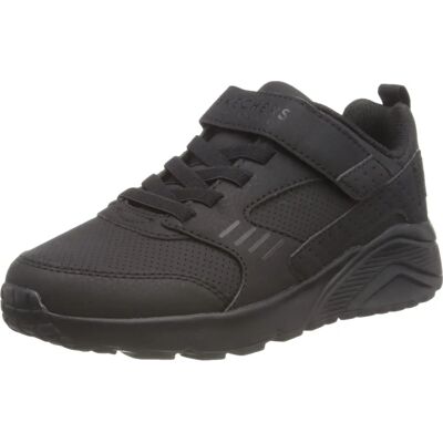 Skechers Uno Lite Donex Kids Trainers Schwarz - F Skechers Uno Lite Donex Kids Trainers Schwarz - F