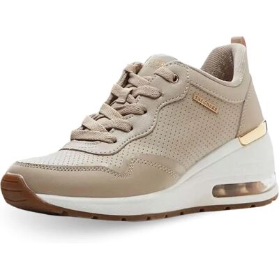 Skechers Million Air Trainers - Sneakers - Beige / Taupe Skechers Million Air Trainers - Sneakers - Beige / Taupe