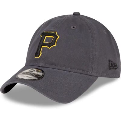 New Era Pittsburgh Pirates Mörkgrå 9TWENTY justerbar keps New Era Pittsburgh Pirates Mörkgrå 9TWENTY justerbar keps