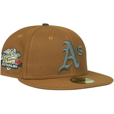 New Era 59Fifty Cap - Weltserie 1989 Oakland Athletics Braun - 7 5/8 New Era 59Fifty Cap - Weltserie 1989 Oakland Athletics Braun - 7 5/8
