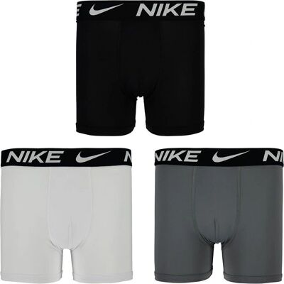 Nike Kinder Micro Boxers 3er-Pack - Mikrofaser, Mehrfarben, Elastischer Bund Nike Kinder Micro Boxers 3er-Pack - Mikrofaser, Mehrfarben, Elastischer Bund