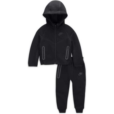 Nike Tech Fleece Unisex Trainingspak - Poly Fleece - Zwart Nike Tech Fleece Unisex Trainingspak - Poly Fleece - Zwart