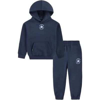 Converse Marine Gerecycled Fleece Kinder Set - Casual Sportkleding Converse Marine Gerecycled Fleece Kinder Set - Casual Sportkleding