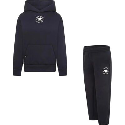 Converse Unisex Jersey Set - Duurzaam Zwart - Kleding Converse Unisex Jersey Set - Duurzaam Zwart - Kleding