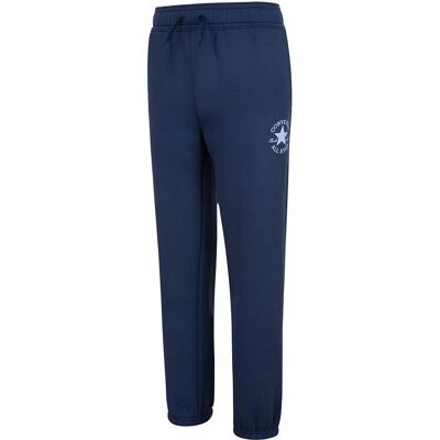 Converse Kids Blauwe Duurzame Jogger Broek - Broeken Converse Kids Blauwe Duurzame Jogger Broek - Broeken