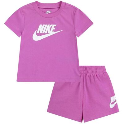 Zestaw Nike Kids Clu Różowy - Odzież dziecięca Zestaw Nike Kids Clu Różowy - Odzież dziecięca
