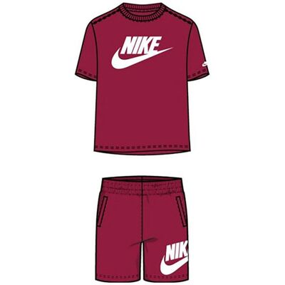 Nike 86L596 Unisex dla Dzieci Czerwony Strój Sportowy - Moda dziecięca Nike 86L596 Unisex dla Dzieci Czerwony Strój Sportowy - Moda dziecięca