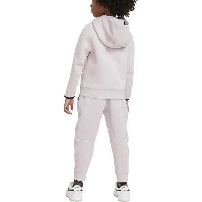 Nike Paarse Fleece Sets met Rits - Volledig Gevoerd Nike Paarse Fleece Sets met Rits - Volledig Gevoerd
