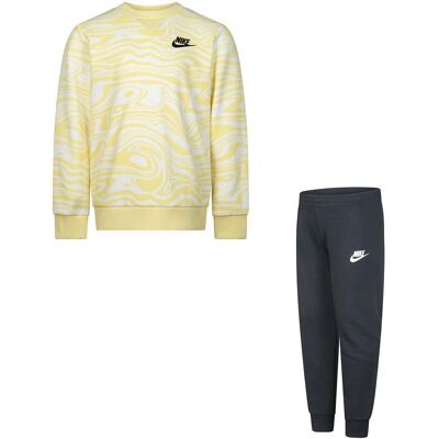 Unisex sportdress Nike - Gul - Modell YF FT Crew - Tracksuit Unisex sportdress Nike - Gul - Modell YF FT Crew - Tracksuit