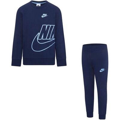 Nike Mörkblå Träningsset - Komfort & Dri-FIT Nike Mörkblå Träningsset - Komfort & Dri-FIT