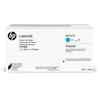 HP W2131YC Cyan Vertrags-Tonerpatrone - Toner Cartridge HP W2131YC Cyan Vertrags-Tonerpatrone - Toner Cartridge