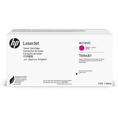 HP W2143ZC Magenta Vertrags-Toner - LaserJet Kartusche HP W2143ZC Magenta Vertrags-Toner - LaserJet Kartusche