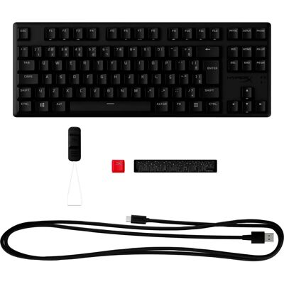 HyperX Alloy Origins Core PBT HX Blau - Mechanisches Gaming-Keyboard - Schwarz HyperX Alloy Origins Core PBT HX Blau - Mechanisches Gaming-Keyboard - Schwarz