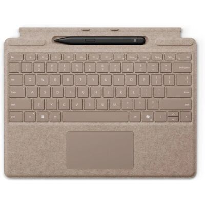Clavier Microsoft Surface Pro avec Slim Pen AZERTY Beige - Clavier - Publicité Clavier Microsoft Surface Pro avec Slim Pen AZERTY Beige - Clavier - Publicité
