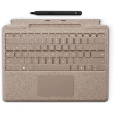 Microsoft Surface Pro Tastatur mit Slim Pen - Beige - Tastatur Microsoft Surface Pro Tastatur mit Slim Pen - Beige - Tastatur