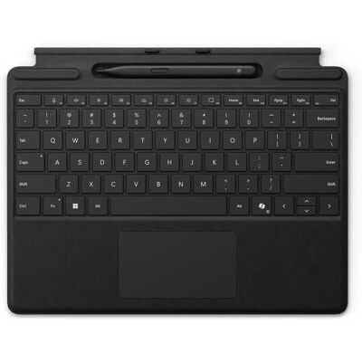 Clavier Microsoft Surface Pro avec Slim Pen AZERTY Belgique Noir - Publicité Clavier Microsoft Surface Pro avec Slim Pen AZERTY Belgique Noir - Publicité