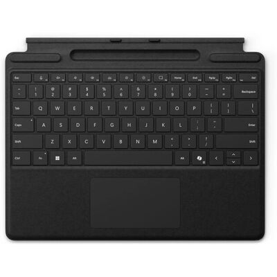 Clavier Surface Pro de Microsoft avec rangement pour stylet - Surface Pro 8/9/10/11 - Publicité Clavier Surface Pro de Microsoft avec rangement pour stylet - Surface Pro 8/9/10/11 - Publicité