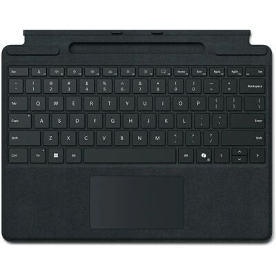 Clavier Microsoft Surface Pro - Rangement pour stylo - AZERTY - Noir - Publicité Clavier Microsoft Surface Pro - Rangement pour stylo - AZERTY - Noir - Publicité
