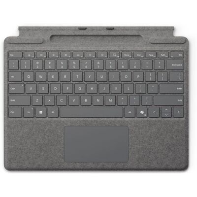 Microsoft Surface Pro Billentyűzet tolltartóval - Tablet billentyűzet - Platina Microsoft Surface Pro Billentyűzet tolltartóval - Tablet billentyűzet - Platina