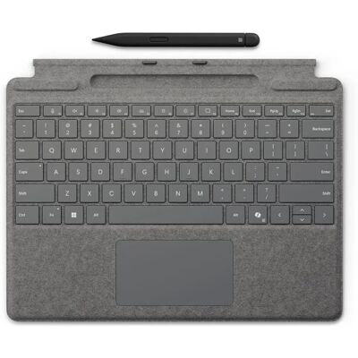 Microsoft Surface Pro Tastatur - QWERTY Nordisch - Platina - Tastatur Microsoft Surface Pro Tastatur - QWERTY Nordisch - Platina - Tastatur