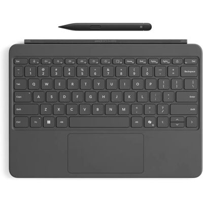 Microsoft - Surface Pro 12in Type Cover - Gris - Clavier - Publicité Microsoft - Surface Pro 12in Type Cover - Gris - Clavier - Publicité