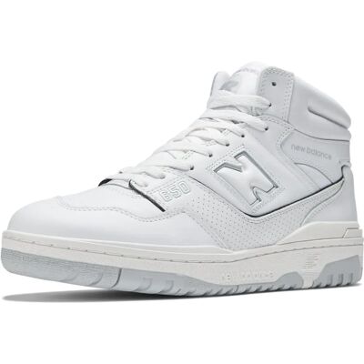 New Balance 650 Høyhælte Treningssko - Lær Hvit - Sneakers New Balance 650 Høyhælte Treningssko - Lær Hvit - Sneakers