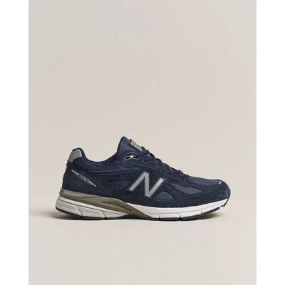 New Balance Navy 990v4 Sneakers - Laget i USA - Størrelser for menn og kvinner New Balance Navy 990v4 Sneakers - Laget i USA - Størrelser for menn og kvinner