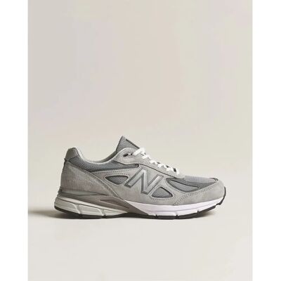 New Balance 990v4 Core Sneakers - Grå / Sølv - US 8.5 Kvinder / US 7 Mænd New Balance 990v4 Core Sneakers - Grå / Sølv - US 8.5 Kvinder / US 7 Mænd
