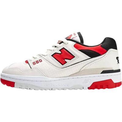 Baskets New Balance 550 Sea Salt / True Red - Baskets - Publicité Baskets New Balance 550 Sea Salt / True Red - Baskets - Publicité