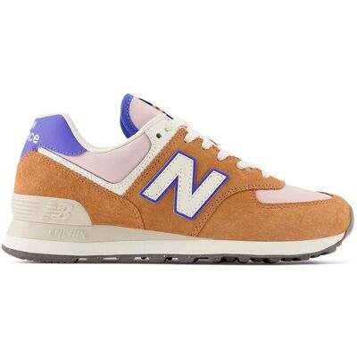 New Balance WL574QB Orange Ganzjährig Damen Sneaker New Balance WL574QB Orange Ganzjährig Damen Sneaker