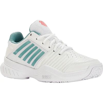 Scarpe da tennis K-Swiss Court Express Omni - bianco/blu nilo/fiore del deserto Scarpe da tennis K-Swiss Court Express Omni - bianco/blu nilo/fiore del deserto