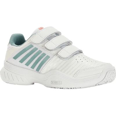 K-Swiss Court Express Strap Omni Dzieci Białe - Buty Sportowe Dzieci K-Swiss Court Express Strap Omni Dzieci Białe - Buty Sportowe Dzieci
