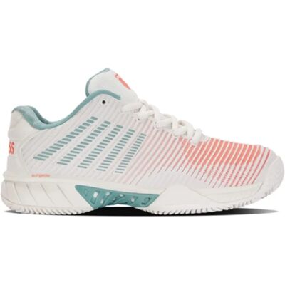 K Swiss Hypercourt Express 2 Schuhe - Blau/Pink/Weiß - Tennisschuhe K Swiss Hypercourt Express 2 Schuhe - Blau/Pink/Weiß - Tennisschuhe