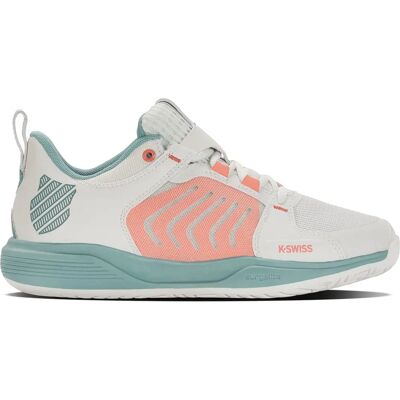 Scarpe K Swiss Ultrashot Team Rosa Turchese Bianco - Tennis Scarpe K Swiss Ultrashot Team Rosa Turchese Bianco - Tennis